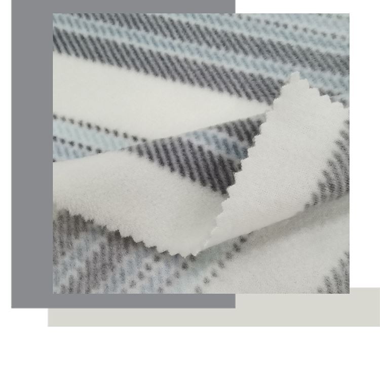 Polyester Printed Polar Fleece Fabric