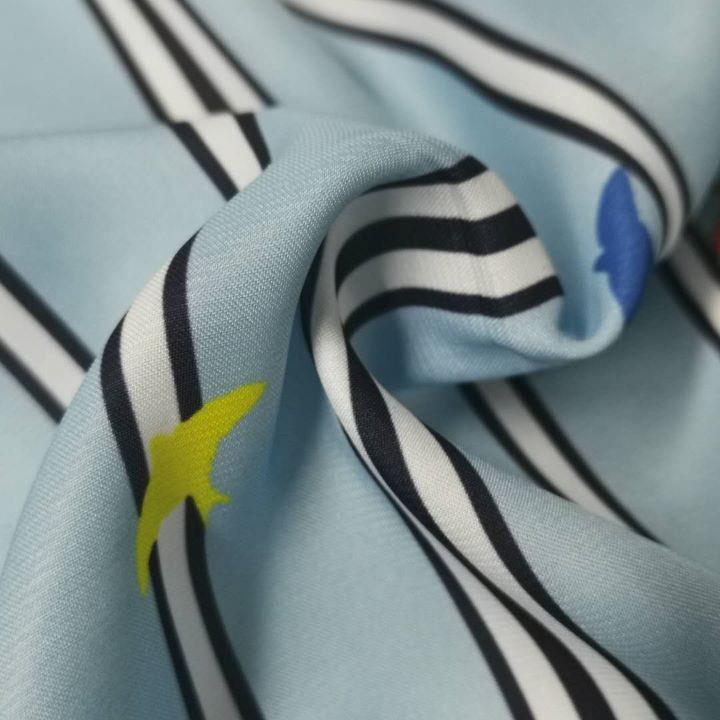 Print Polyester Satin Fabric